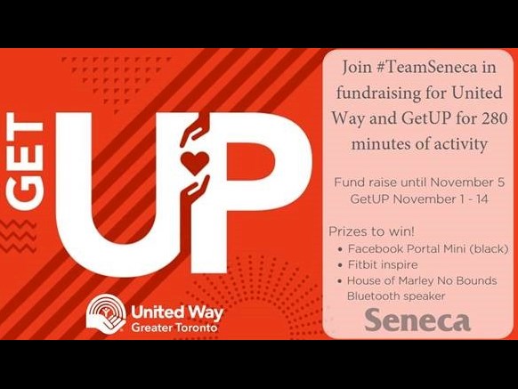 United Way GetUP Challenge (Nov 1-Nov 14)