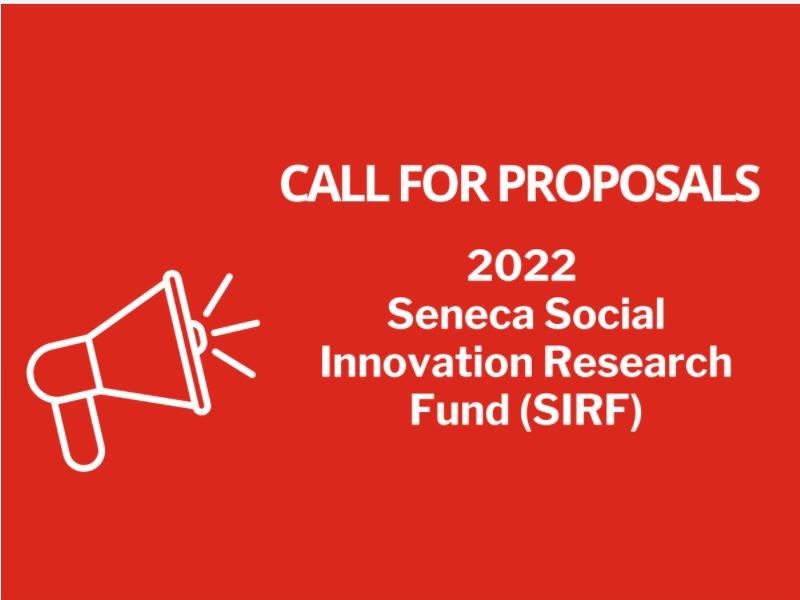 2022 Seneca Social Innovation Research Fund Call for Proposals