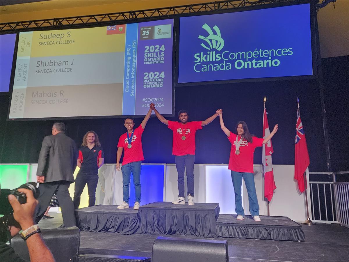 Cloud Architecture and Administration Students WIN at Skills Ontario Competition