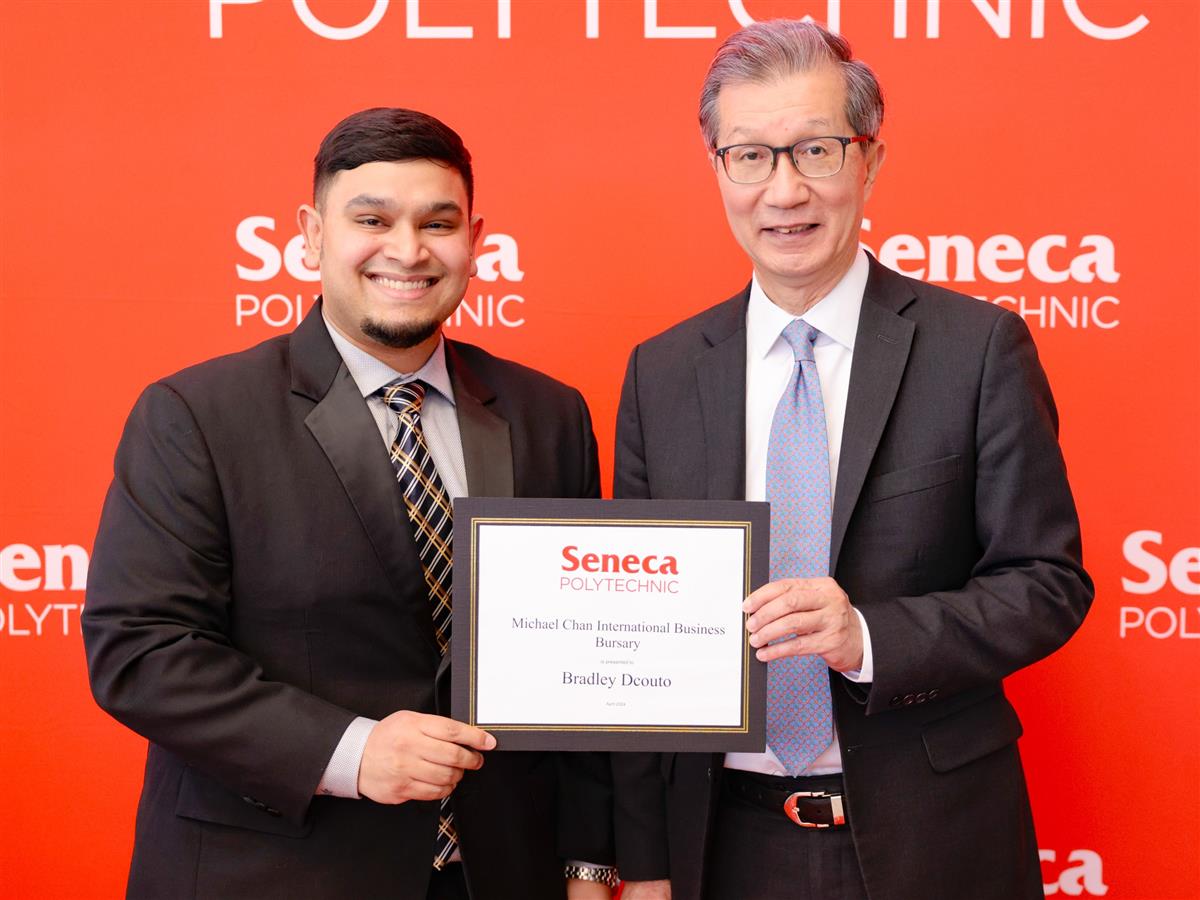 Seneca Awards reception celebrates students and recognizes donor generosity