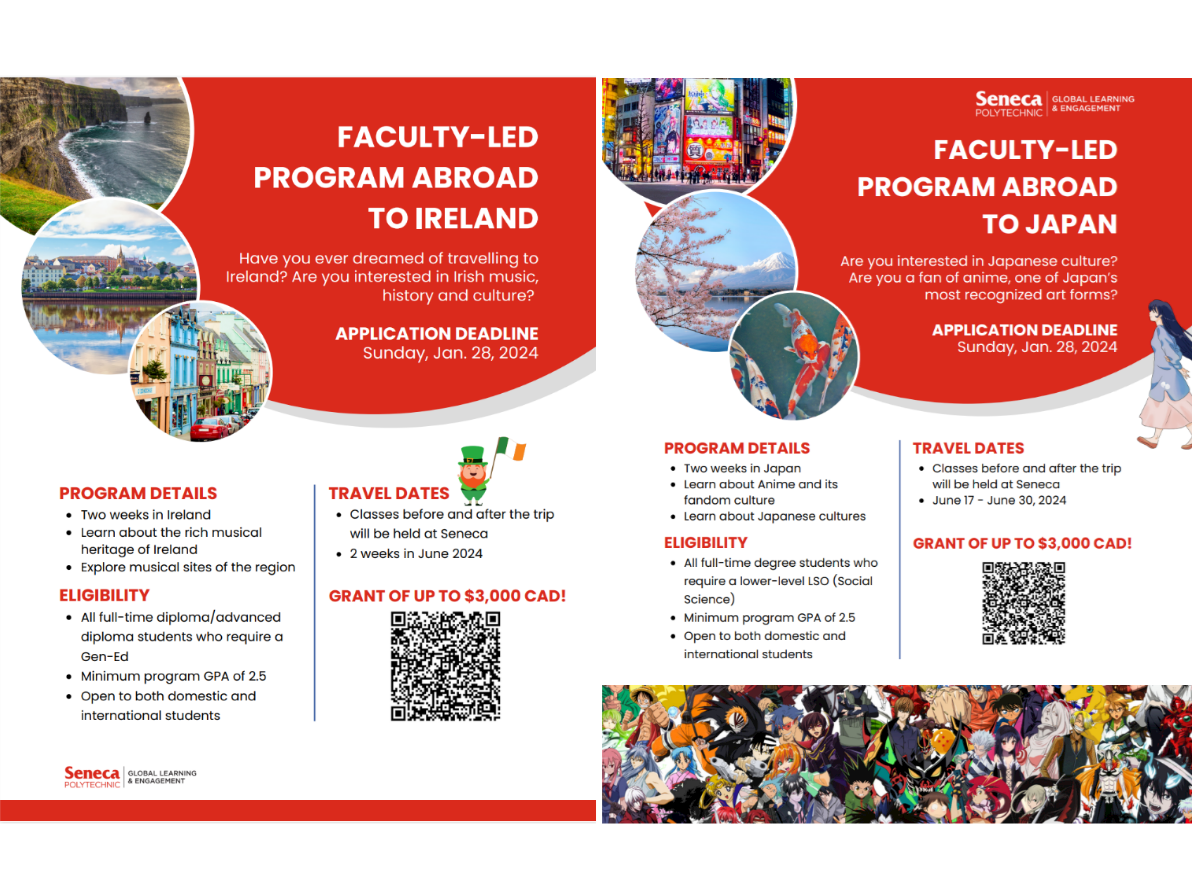 FLPA opportunities to Japan and Ireland!