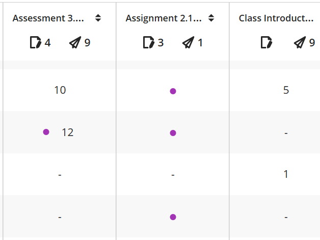 New: Gradebook Interface Update