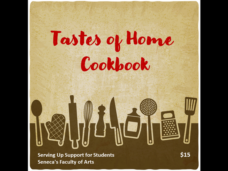 The Faculty of Arts Tastes of Home Cookbook