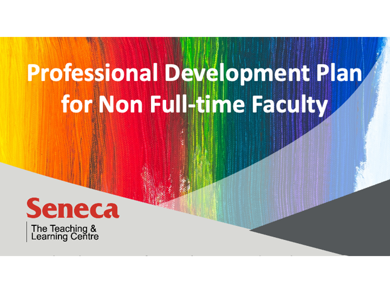 PD Plan for Non Full-time Faculty