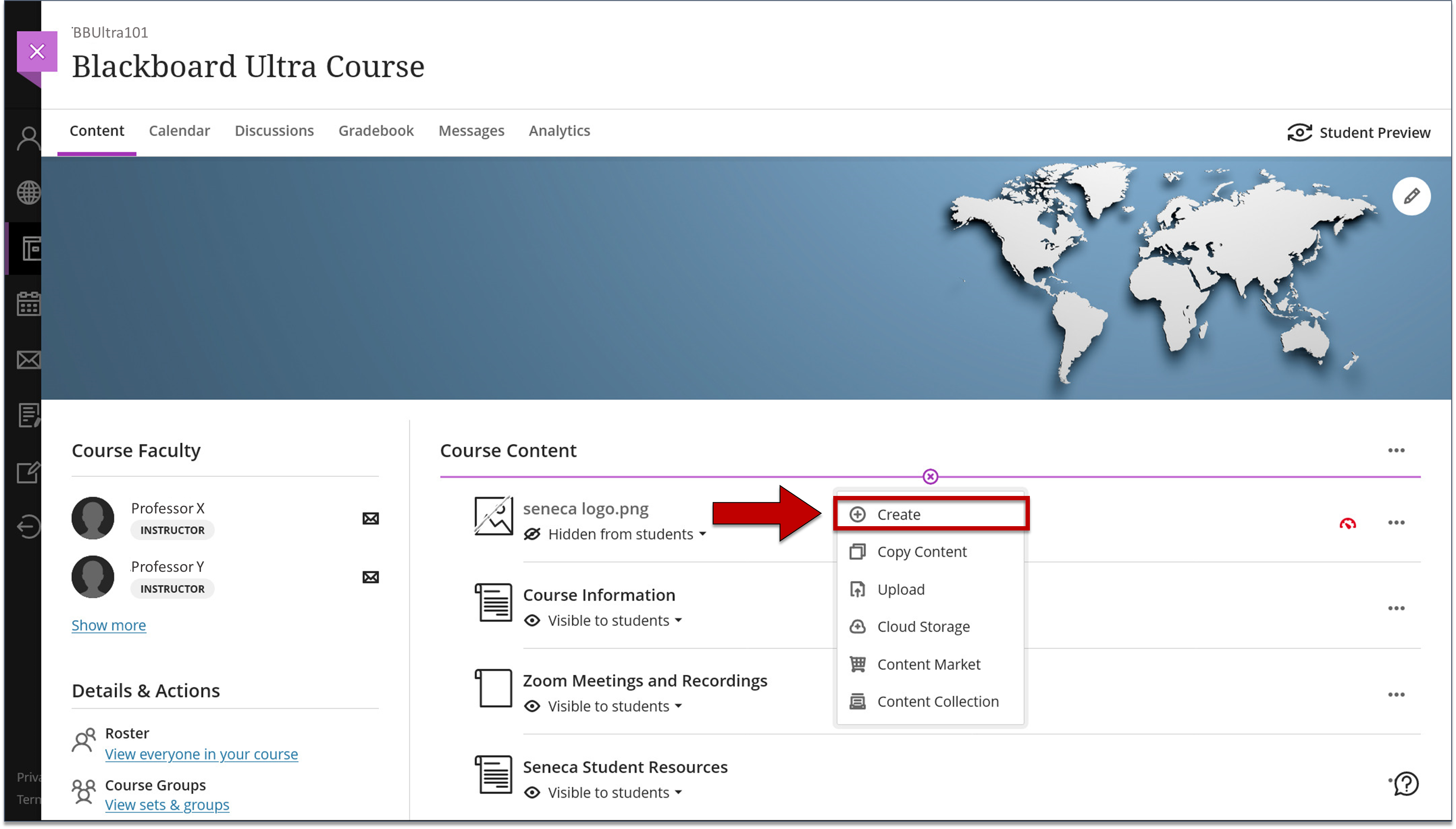 Screenshot of step 2 on How To Create A Learning Module as explained on this page.