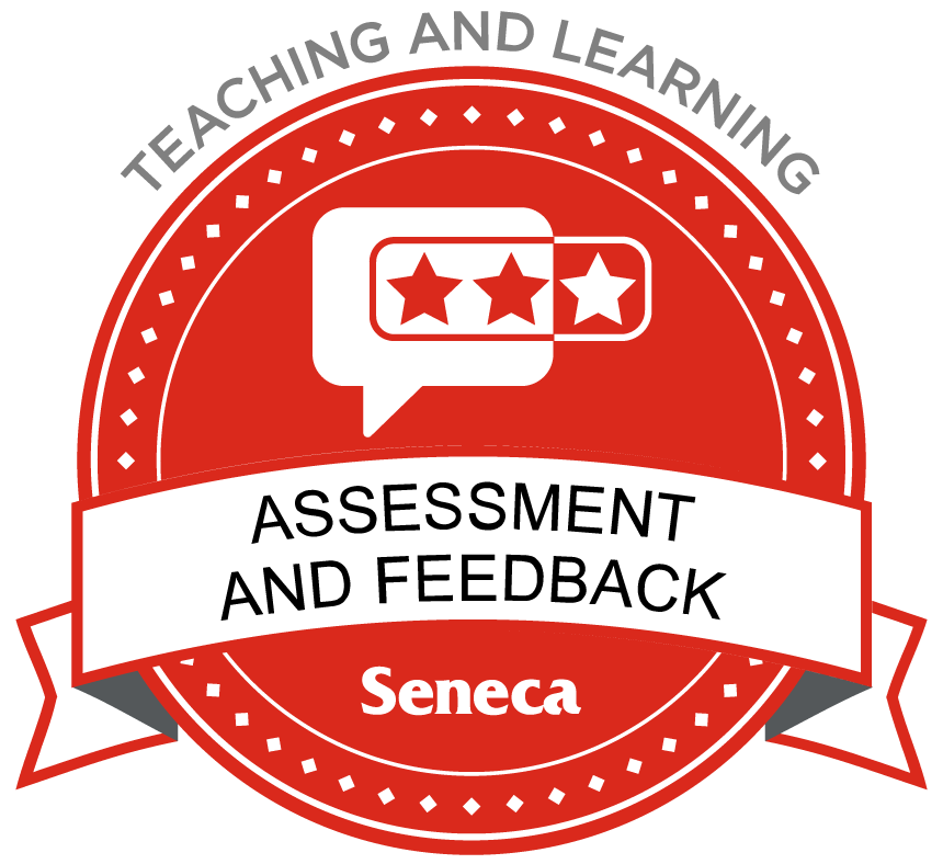 The micro-credential image for the Assessment and Feedback course