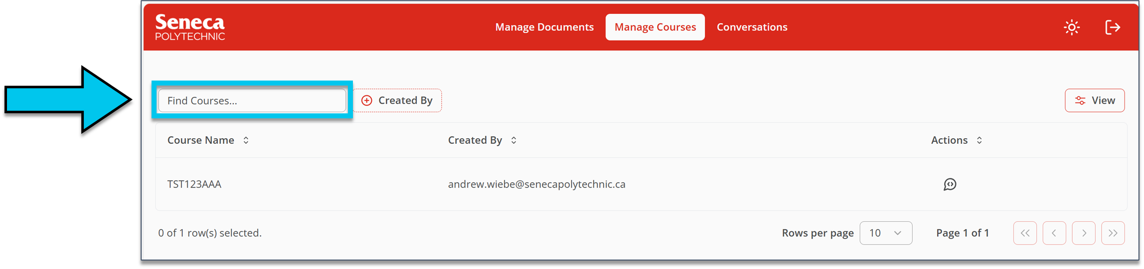 Input field for keywords.