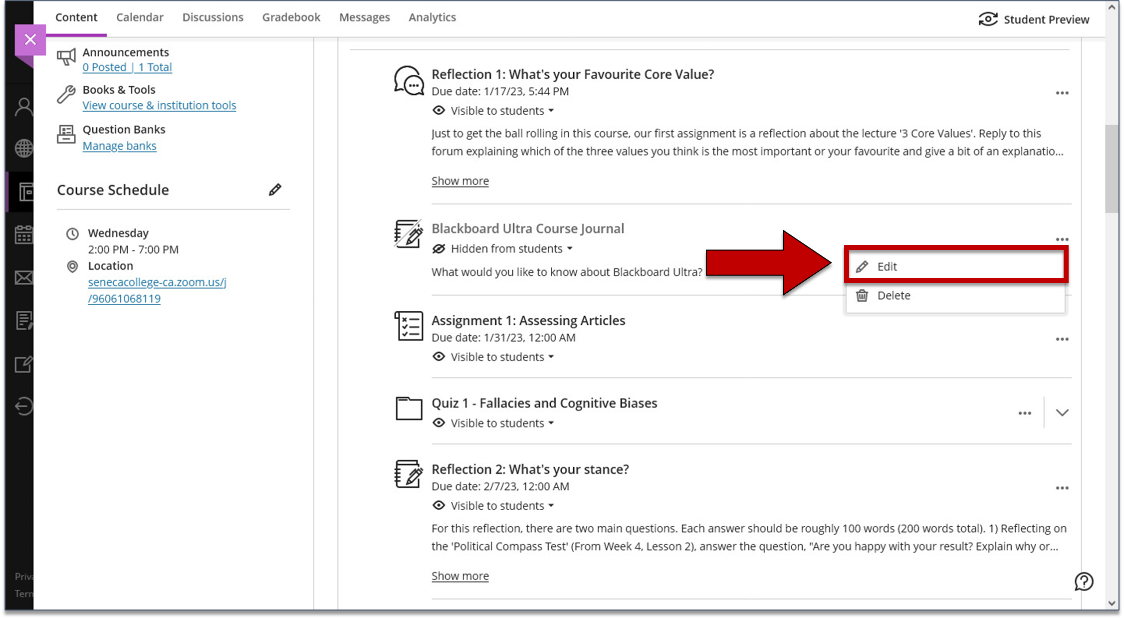 Screenshot of step 3 of Making a Journal Gradable as explained on this page