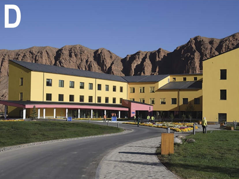 A picture of the Naryn Campus of the University of Central Asia in Kyrgystan.