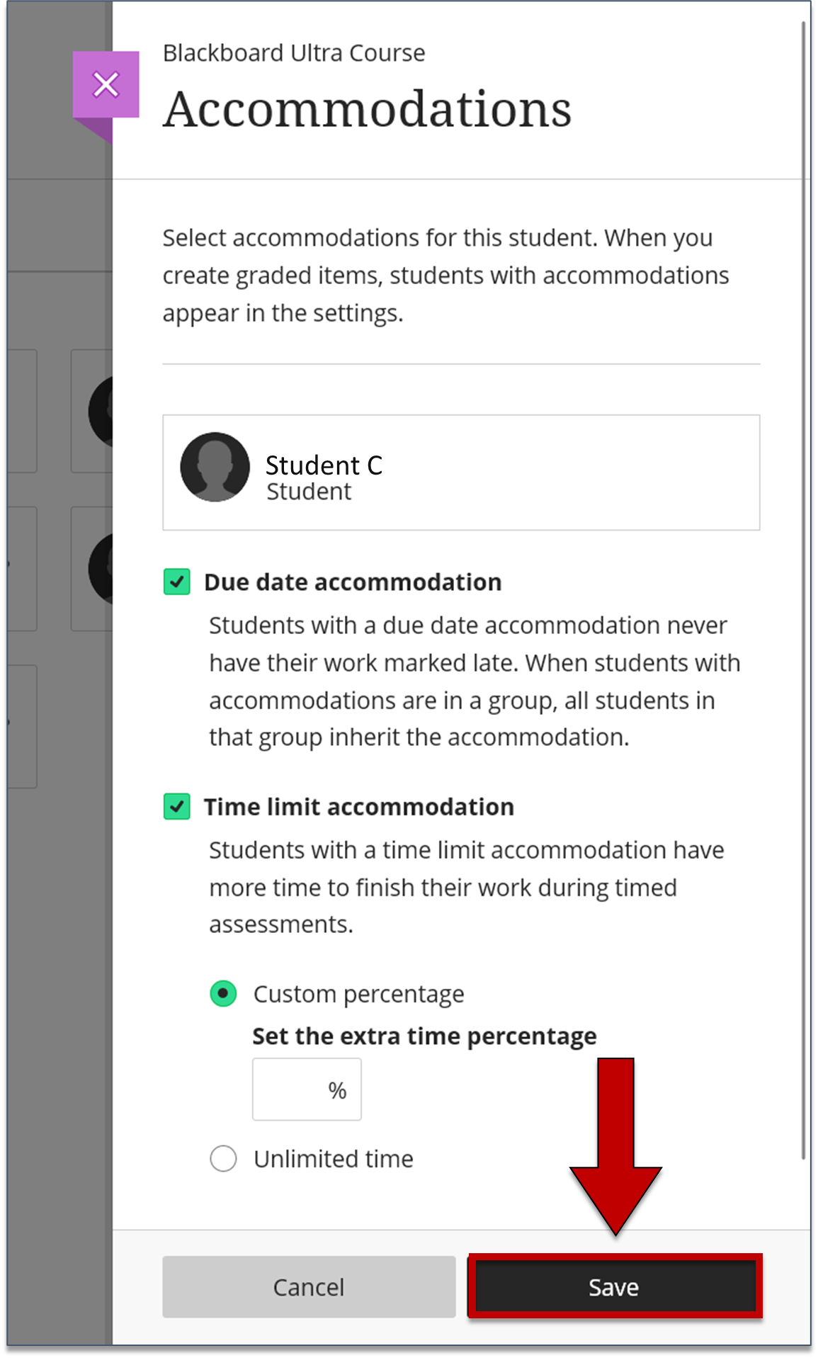 Screenshot of step 6 as explained on this page