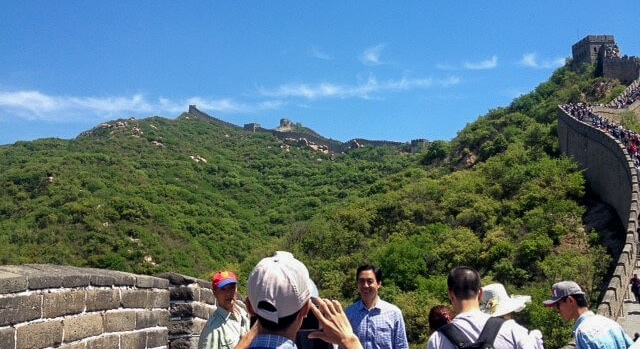 BVCA staff at the Great Wall of China