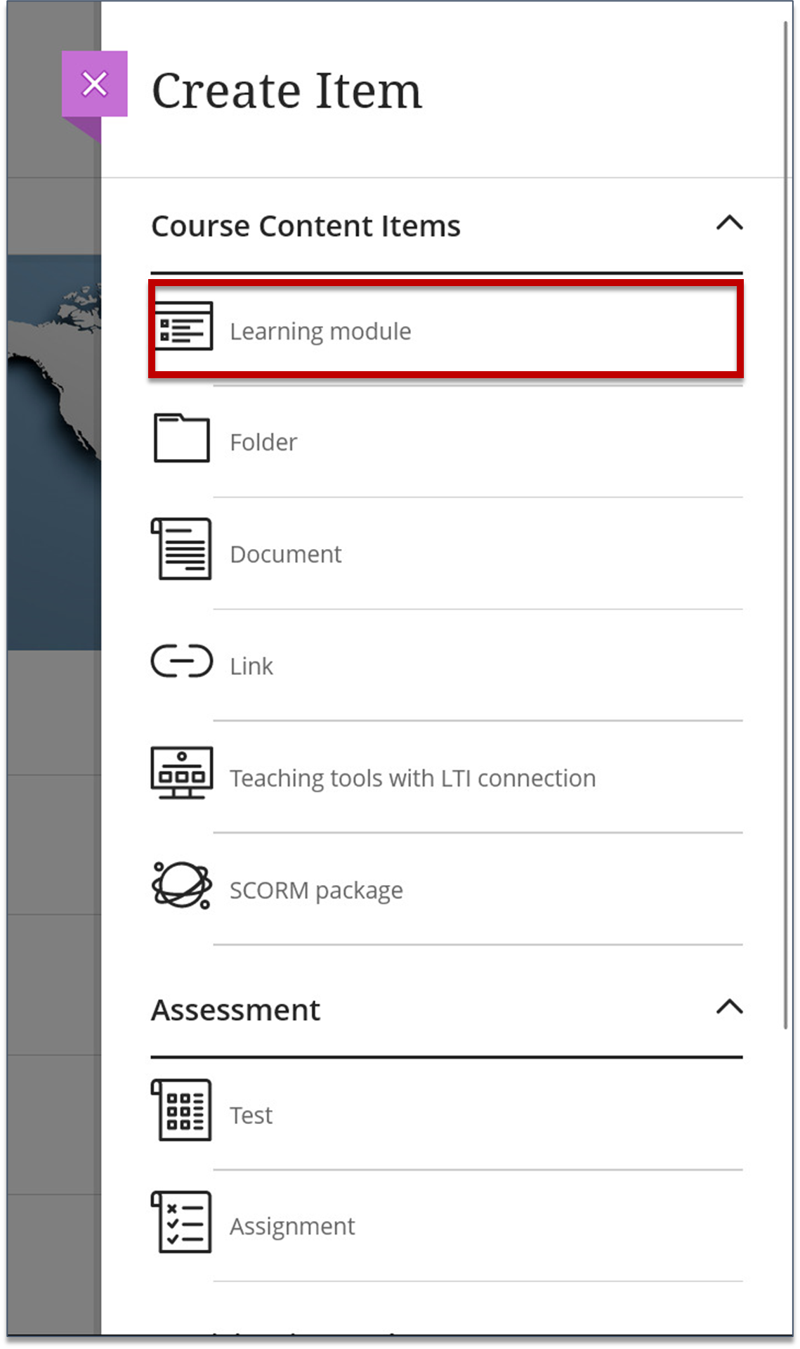 Creating a Learning Module | Blackboard Ultra | Seneca Polytechnic