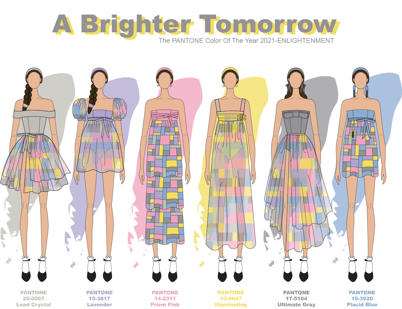 "The Colors of The Year 2021" by third-year Fashion Arts student Sori Park