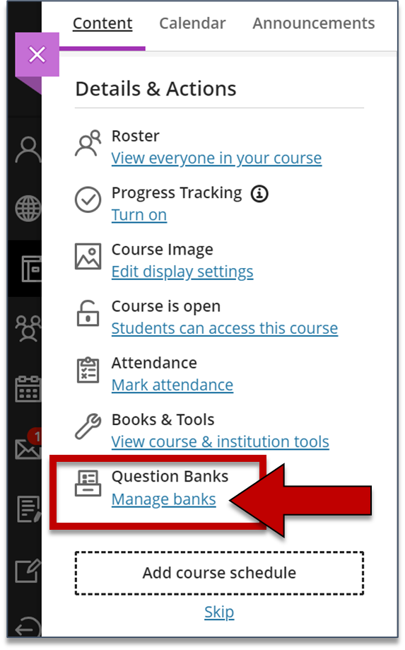 Creating Question Banks Using a Test Generator Blackboard Ultra