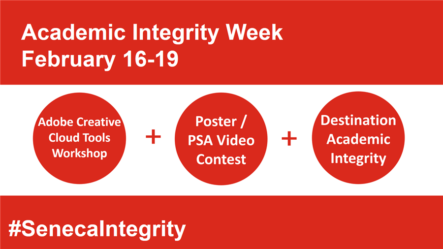 Virtual Background Academic Integrity Week with actvities